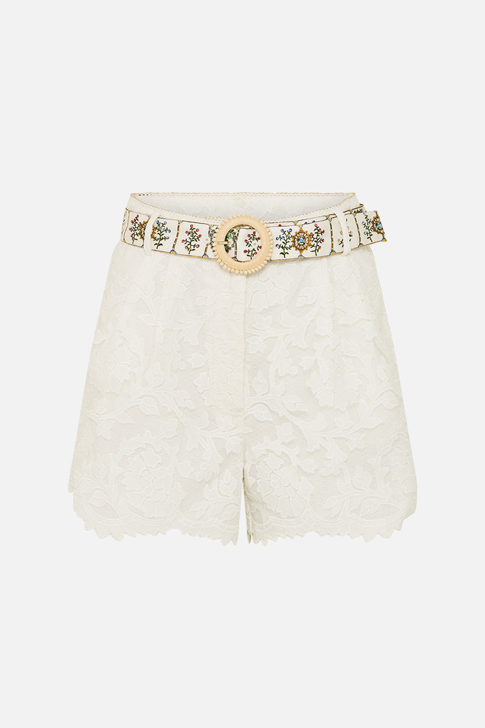 The CAMILLA Tuck Front Short in our Dressing Room Drama print.