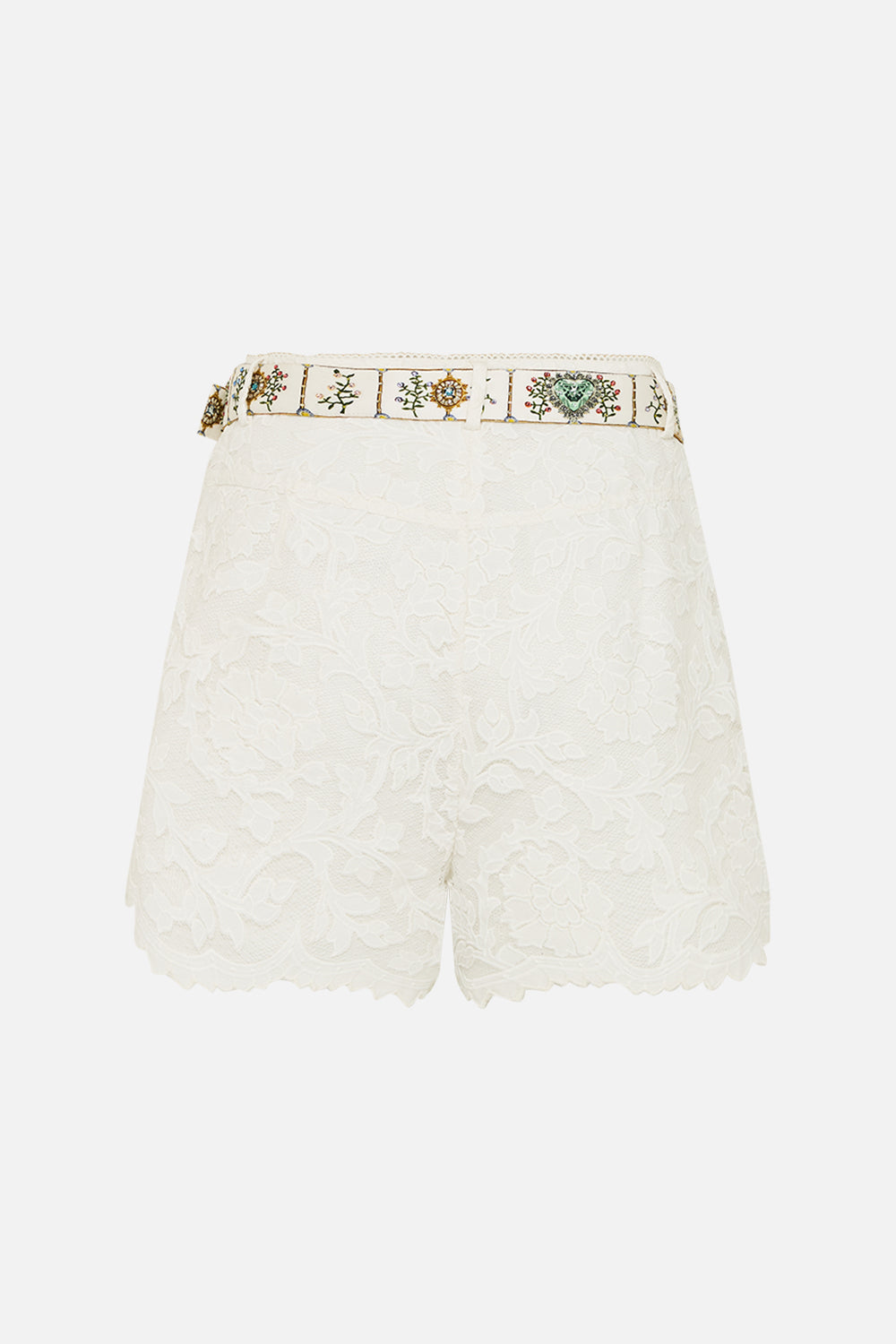 The CAMILLA Tuck Front Short in our Dressing Room Drama print.