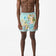 MID LENGTH BOARDSHORT WITH ELASTIC WAIST