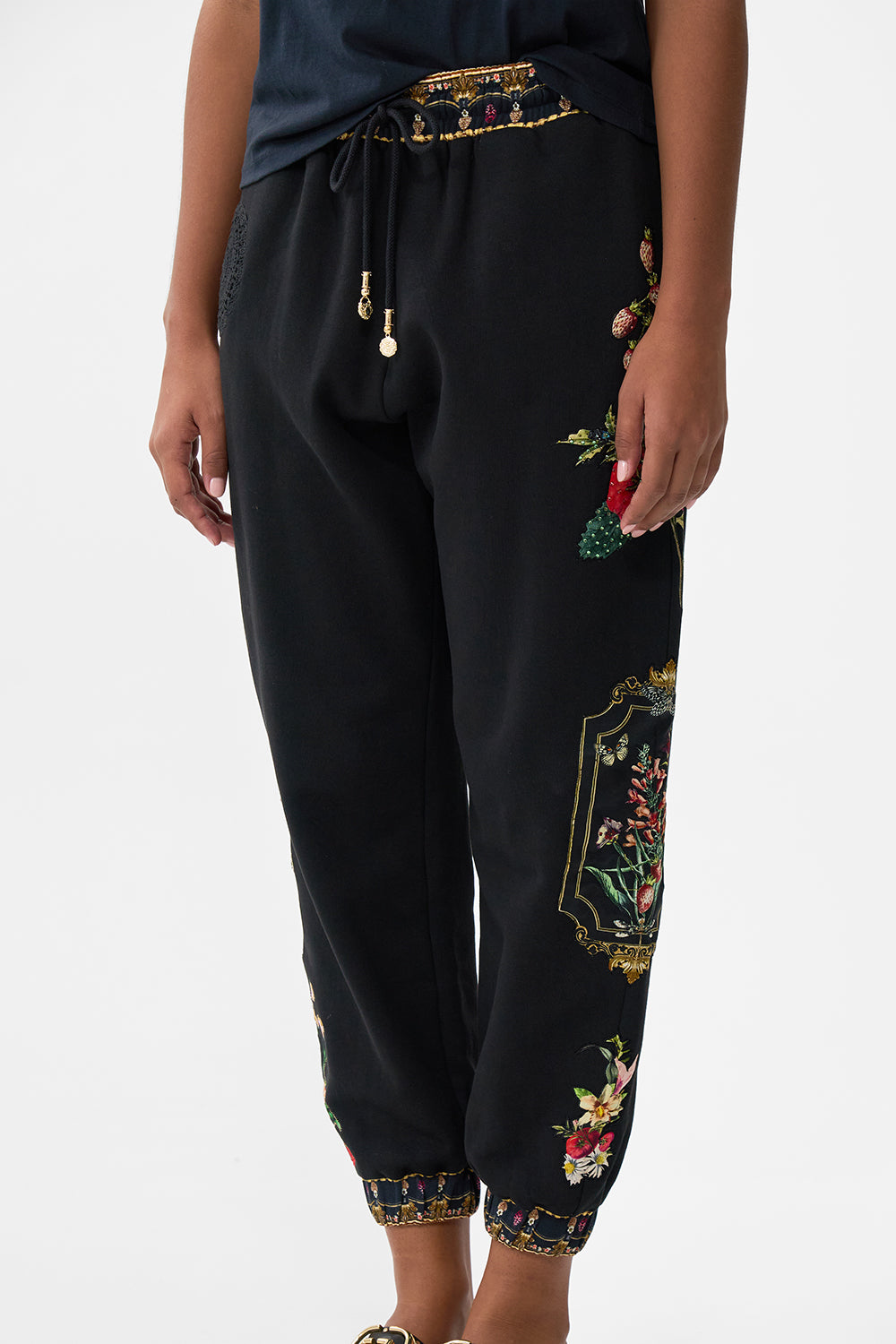 The CAMILLA Jersey Track Pant in our Noble Endeavours print.