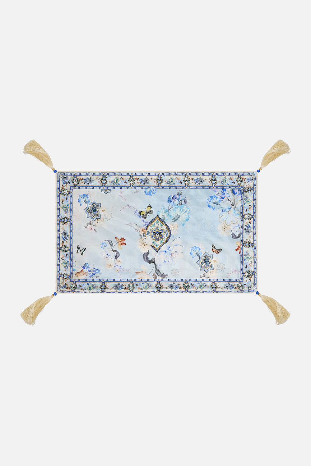CAMILLA Rectangle Cushion in Al Manial Palace Memoirs print