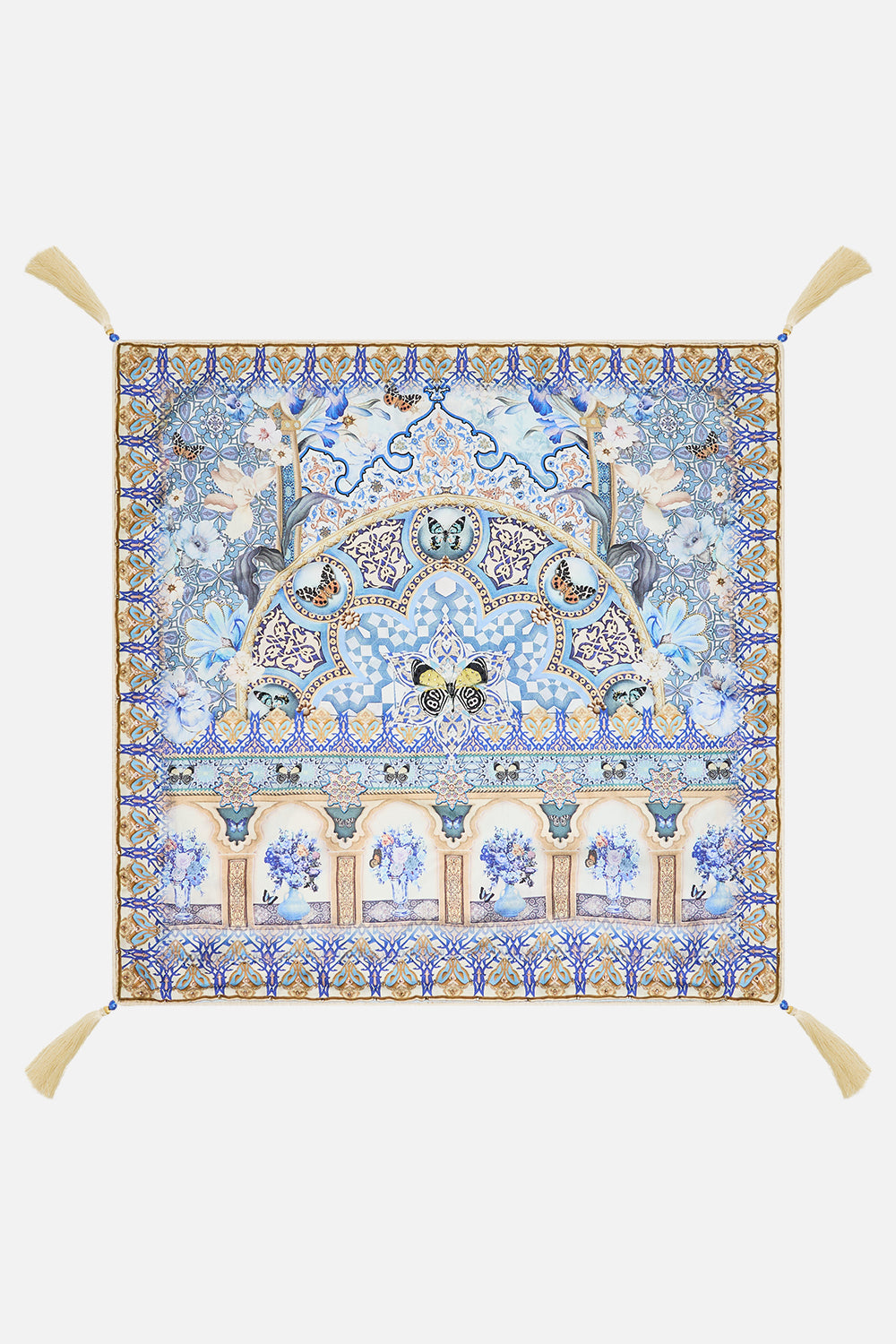 LARGE SQUARE CUSHION AL MANIAL PALACE MEMOIRS