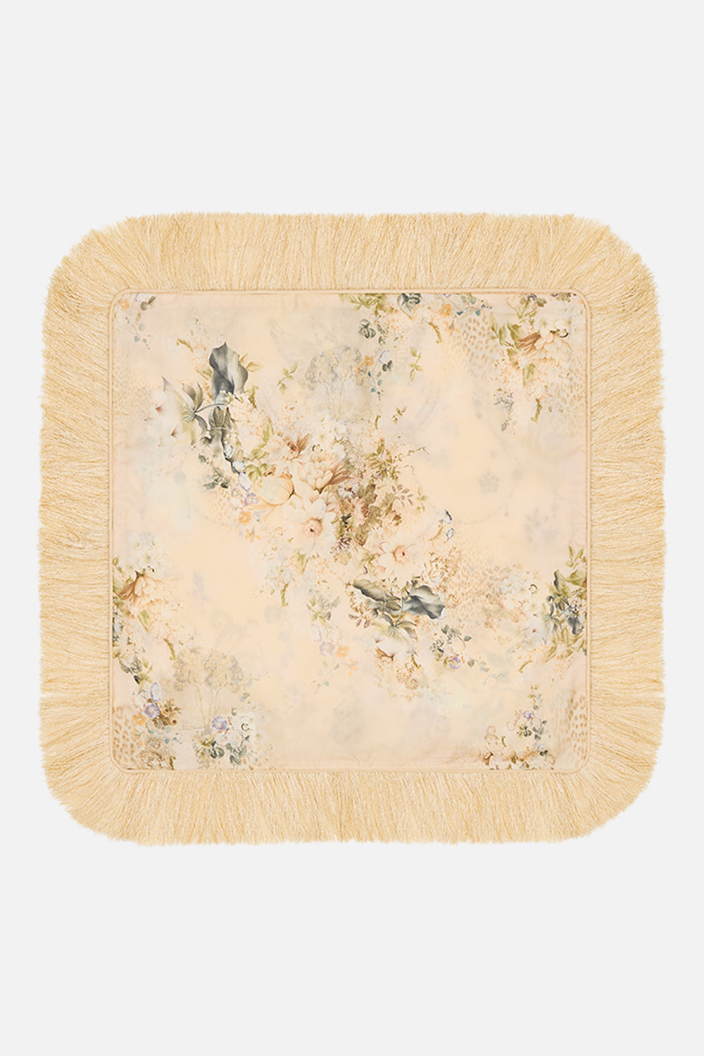 VILLA CAMILLA XXC small square cushion in Adorned in Antiquity print. 