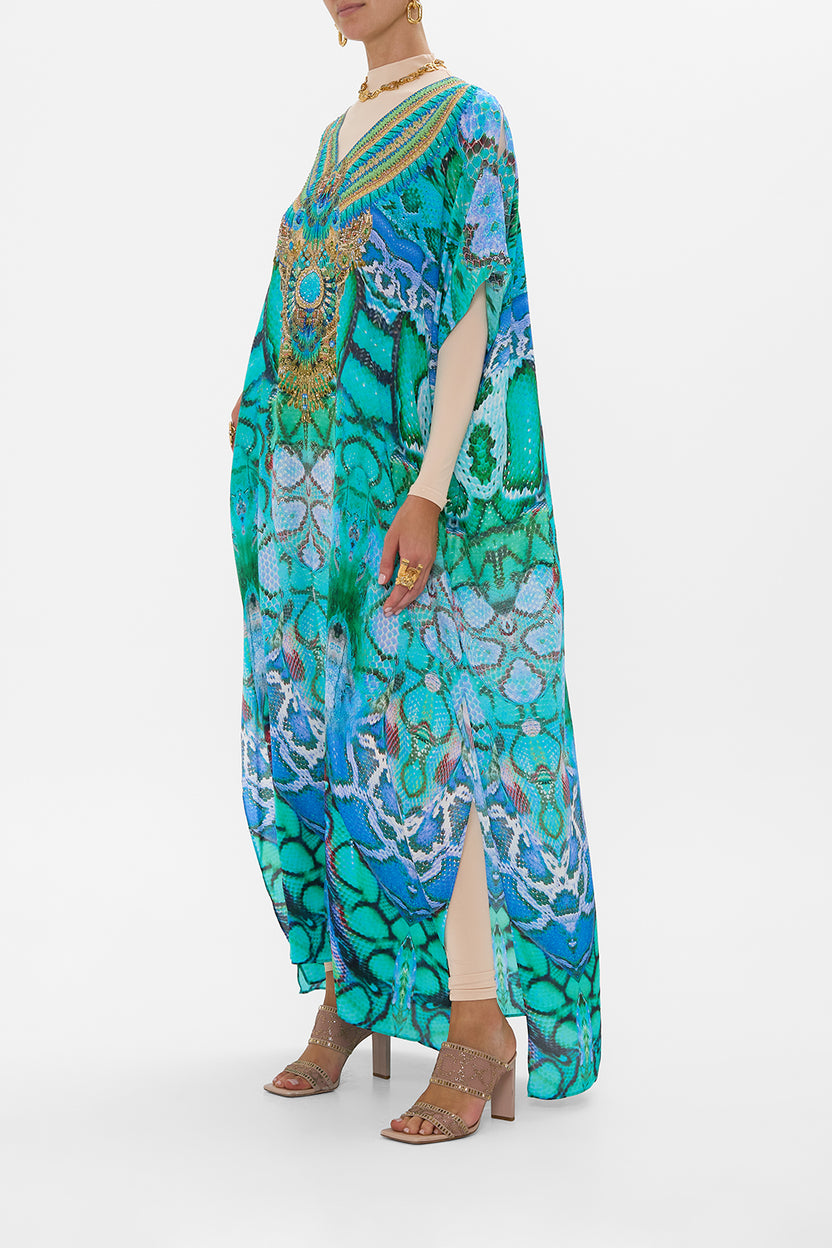 SLIM FIT KAFTAN WITH SPLIT FROM THE ARCHIVES