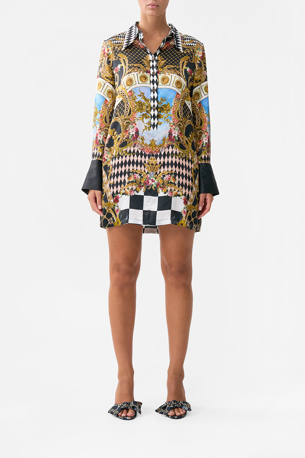 MINI SHIRT DRESS MONARCHY MANIA