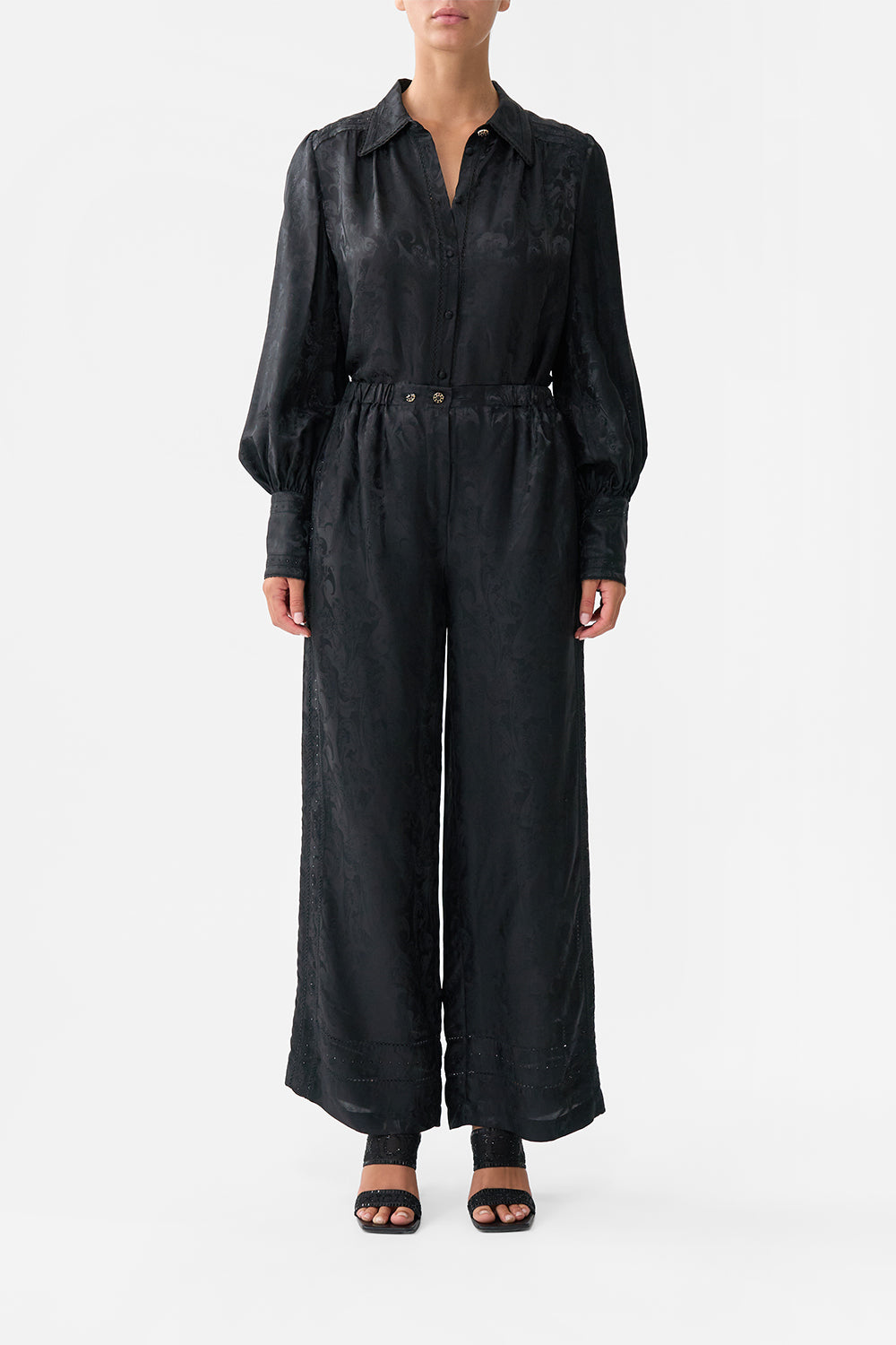 BUTTON FRONT LOUNGE PANT MONARCHY MANIA