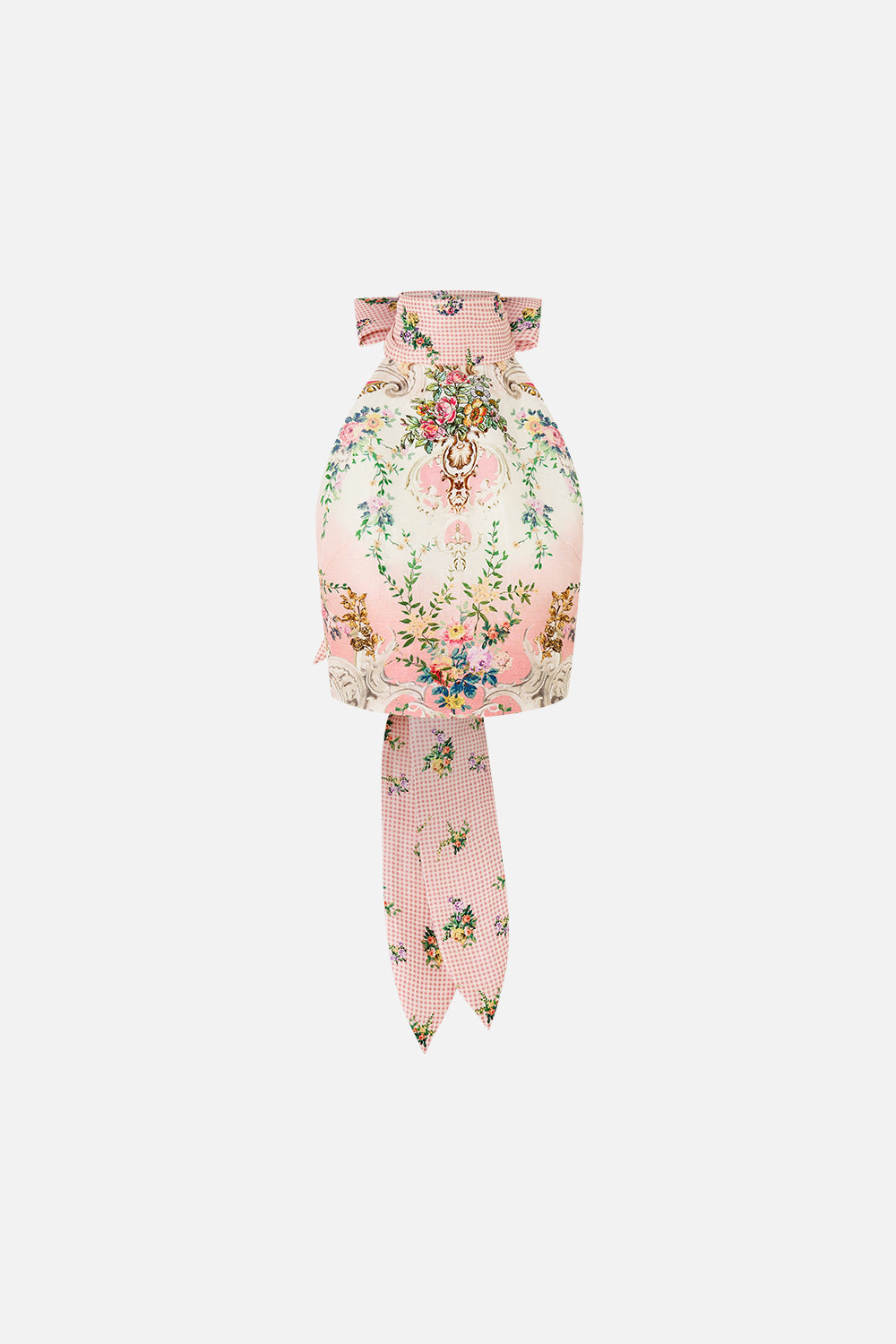 The CAMILLA HALTER TIE BACK TOP LISBON LULLABY