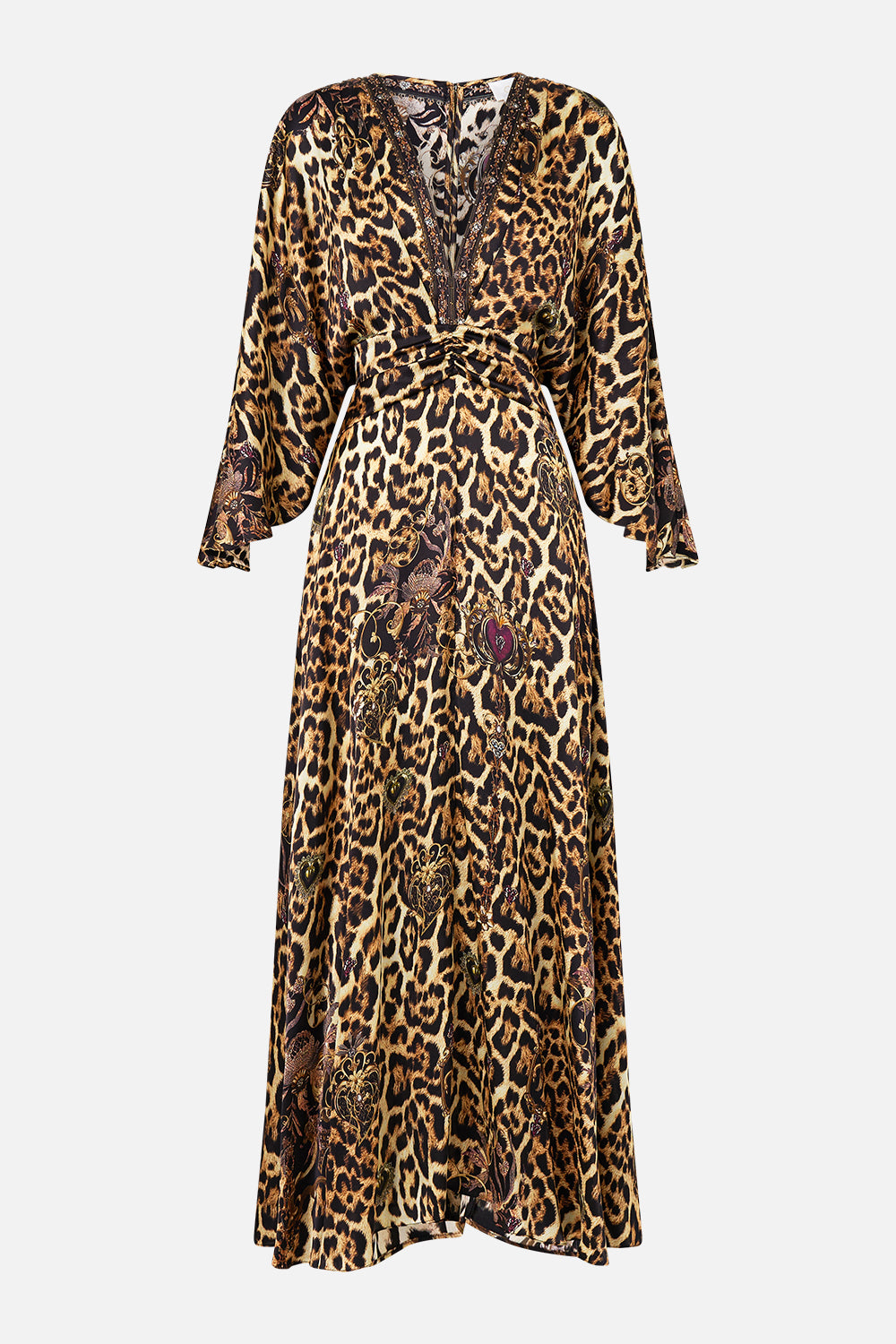 PETAL SLEEVE LONG DRESS SAINTS AND SISTERS