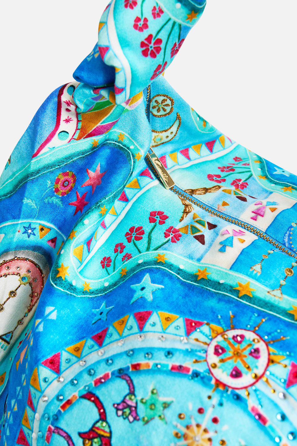 SLOUCH SHOULDER BAG A PAINTED VILLAGE