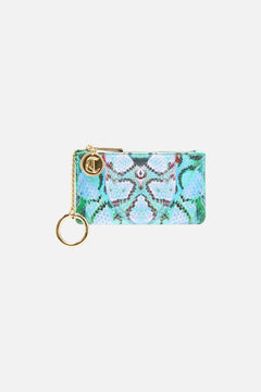 CAMILLA Zipped Cardholder Pouch in Land Of Wonder print