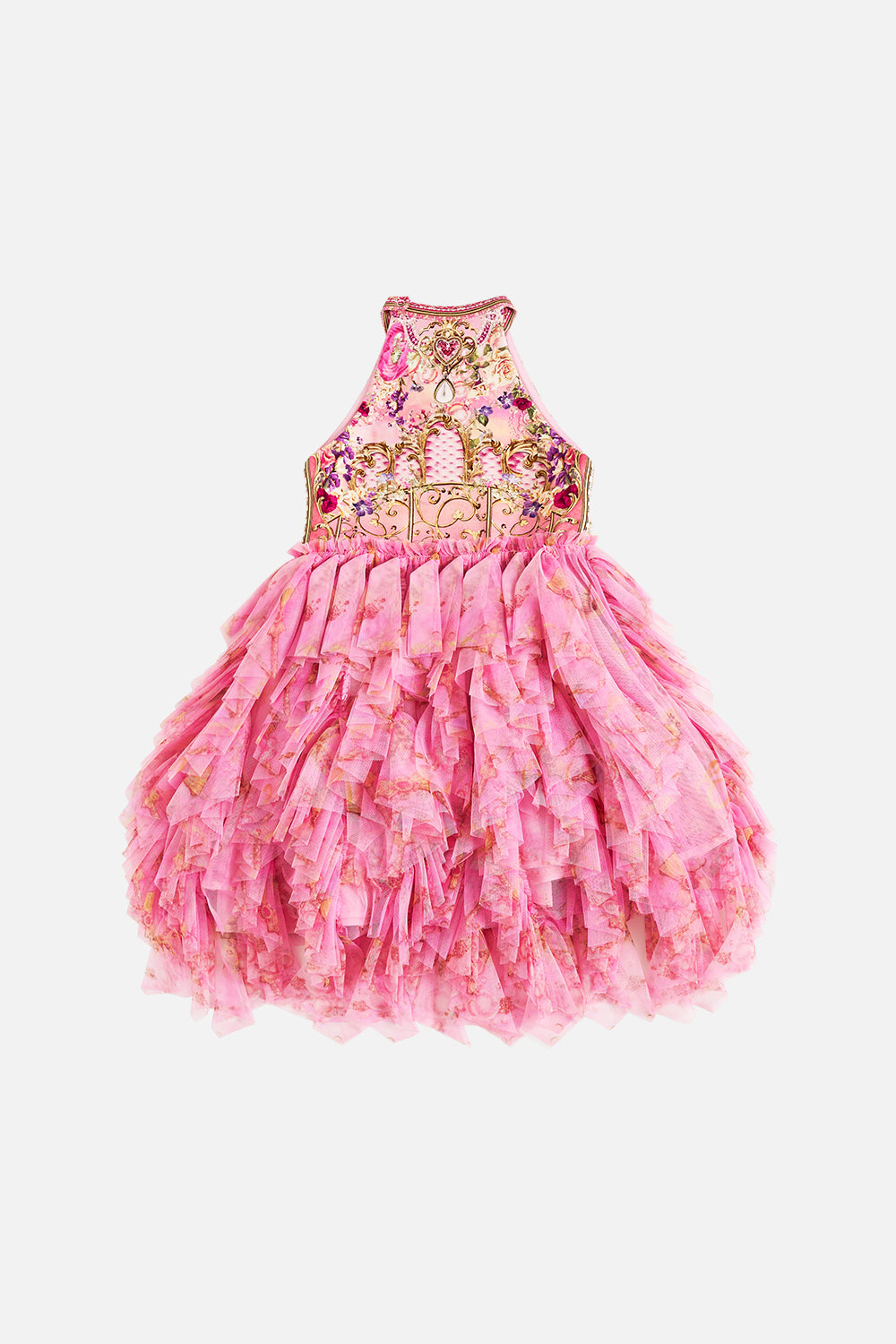 Milla By CAMILLA High Neck Tutu Dress 4-10 in Totally Ozmopolitan Print.
