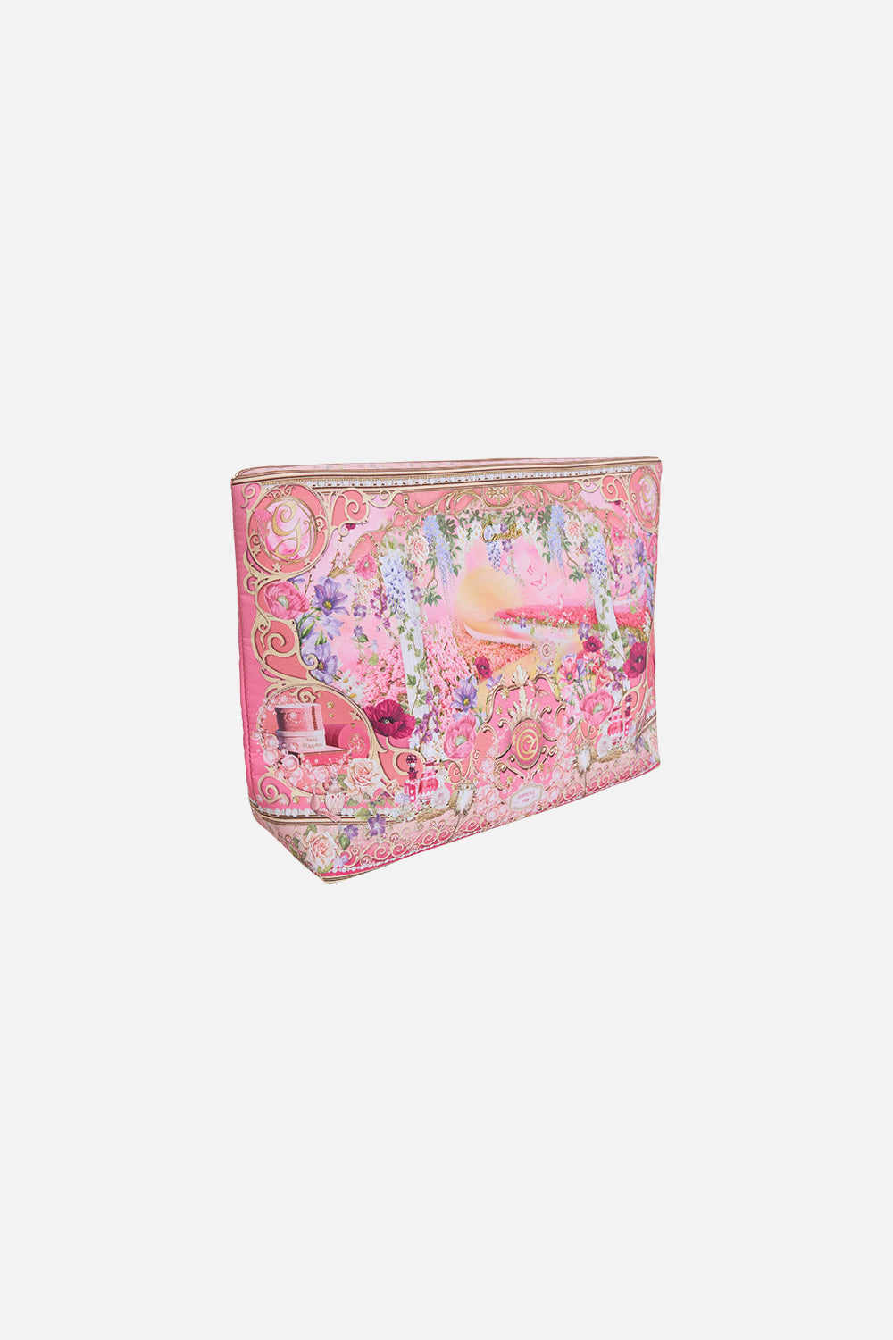 CAMILLA Large Makeup Clutch in Totally Ozmopolitan Print.