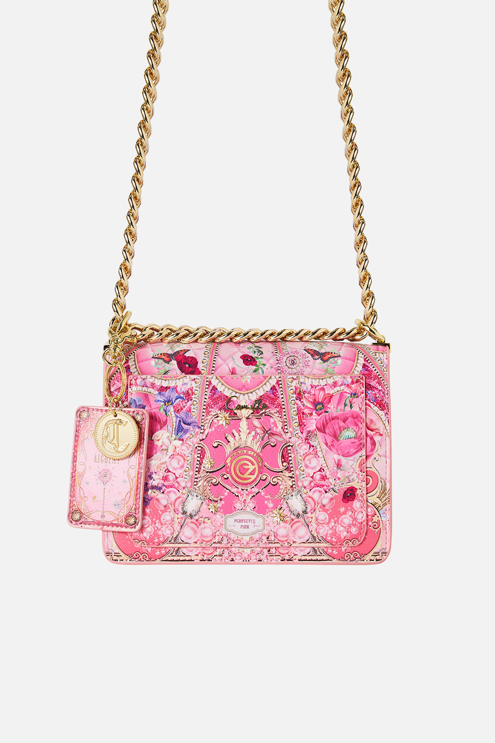 CROSSBODY BOX BAG WITH CHAIN TOTALLY OZMOPOLITAN