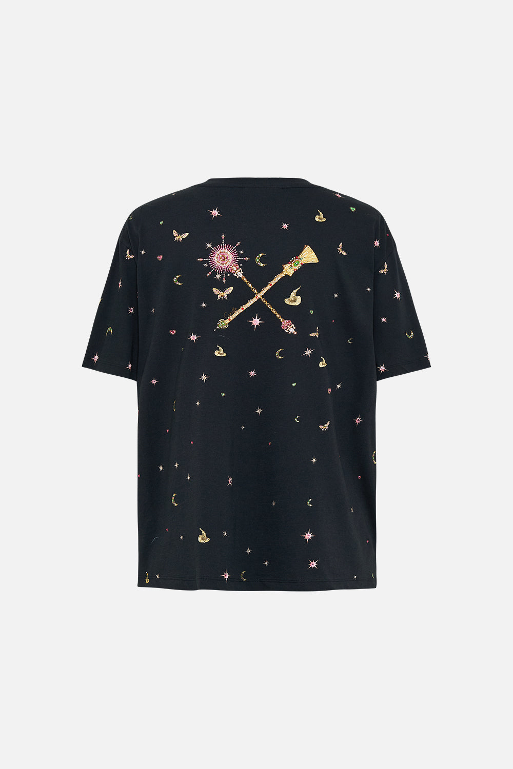 CAMILLA Green/Black Classic Tee Defy Gravity