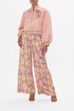 CAMILLA Blouson Sleeve Bomber in Totally Ozmopolitan Print