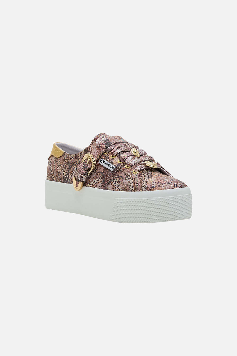 CAMILLA x Superga 2790 Printed Sneaker in The Throne Room print