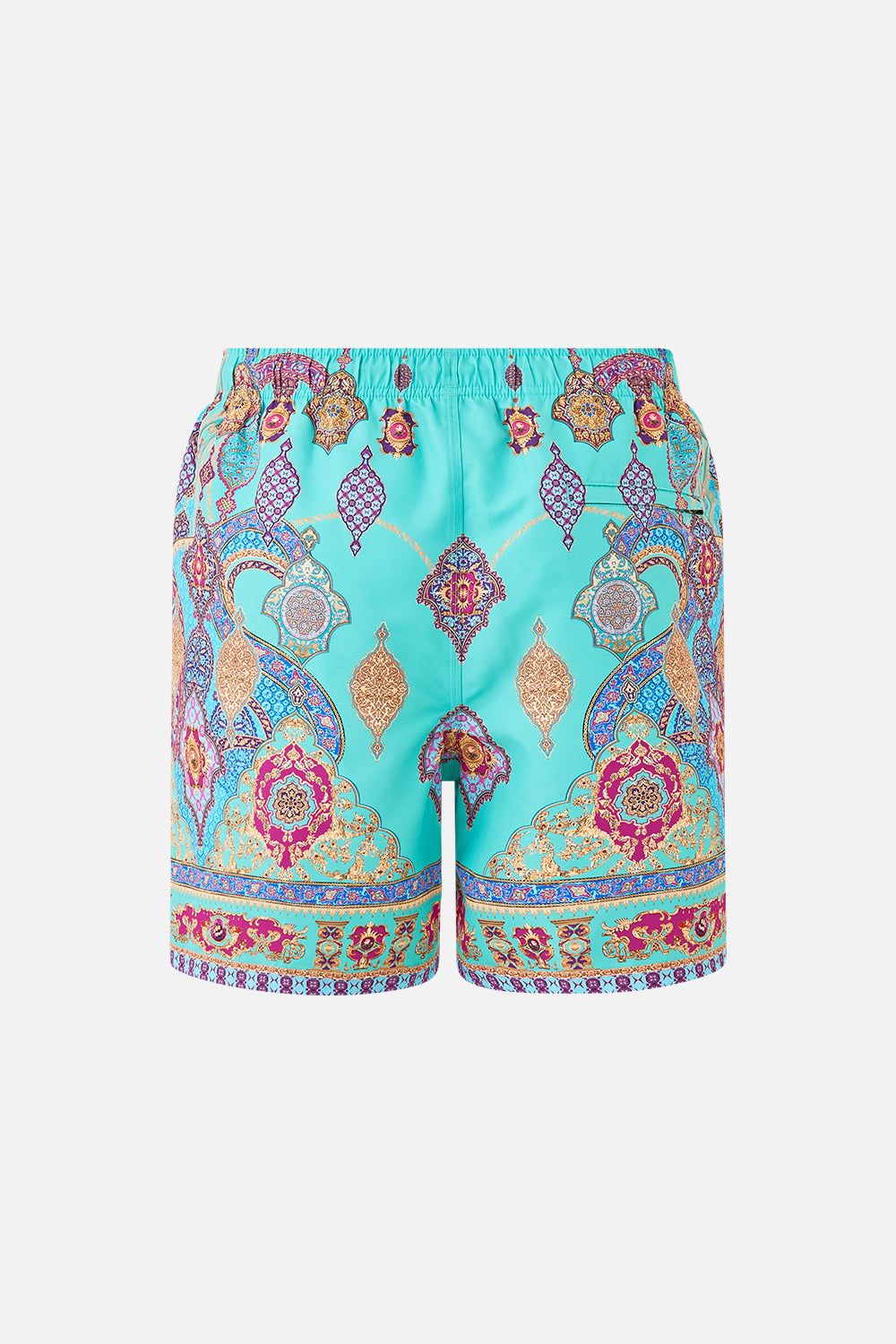 The CAMILLA MID LENGTH BOARDSHORT WITH ELASTIC WAIST THE CONCUBINES CORRIDOR