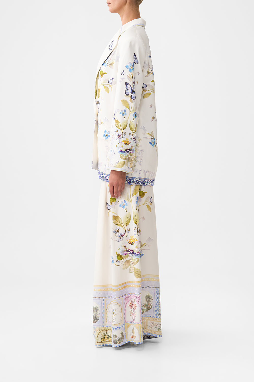 The CAMILLA BOYFRIEND JACKET BOTANICAL BALLADS