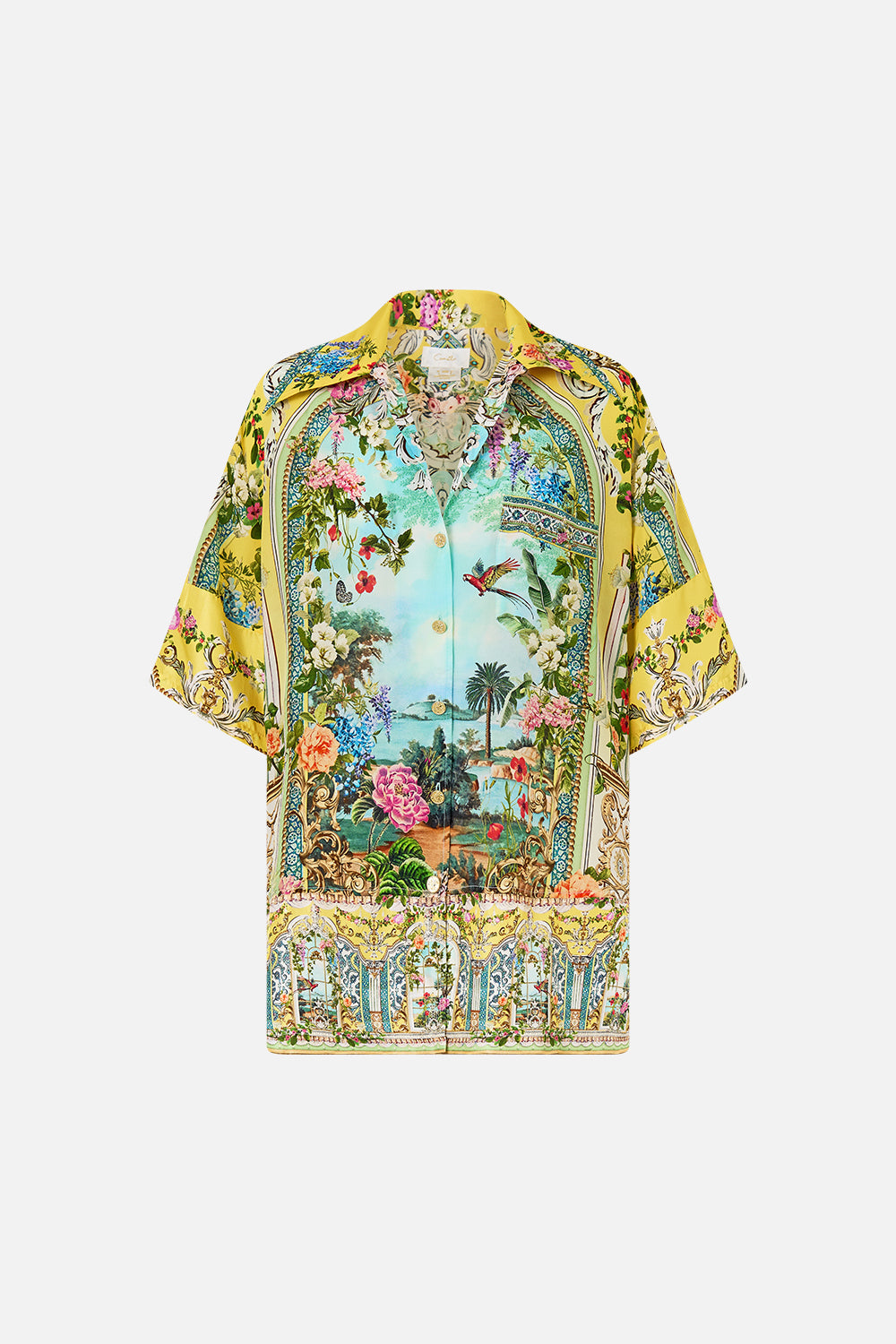 The CAMILLA OVERSIZED SHIRT WITH POCKET TALES OF TOPKAPI PALACE
