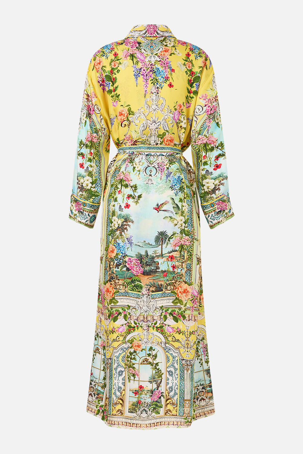 The CAMILLA LONG ROBE WITH TIE TALES OF TOPKAPI PALACE