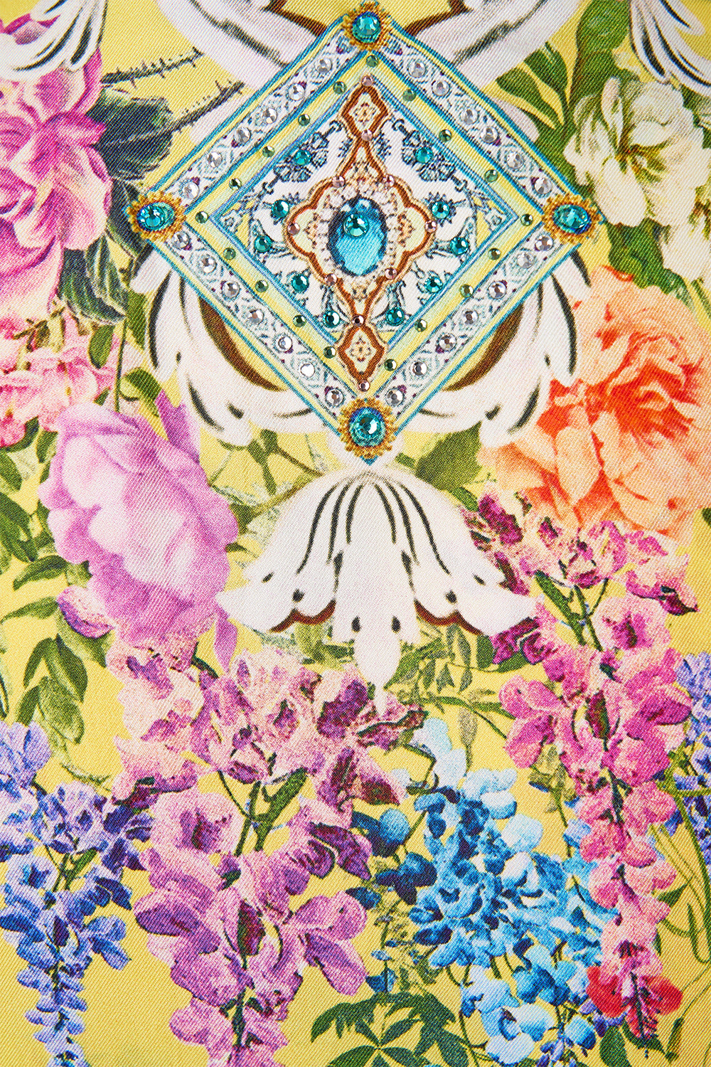 The CAMILLA LONG ROBE WITH TIE TALES OF TOPKAPI PALACE