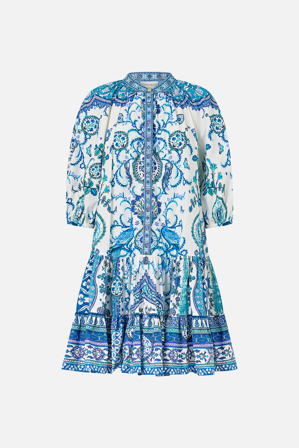 PUFF SLEEVE SHIRT DRESS ISNIK LULLABY
