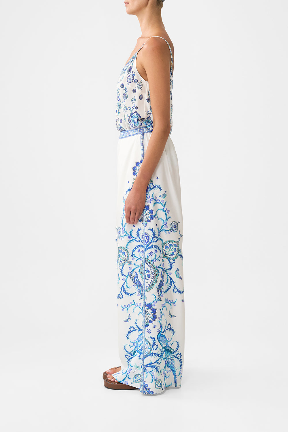 The CAMILLA TUCK FRONT PANT ISNIK LULLABY