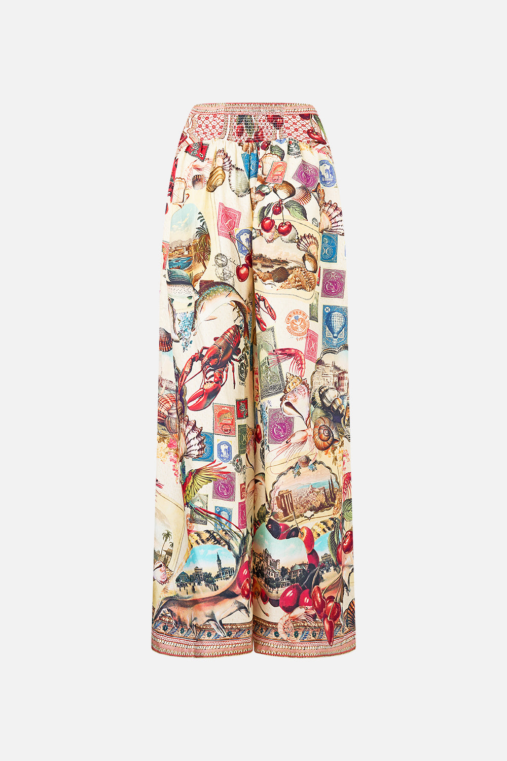 The CAMILLA RELAXED PANT WITH TIE FRONT NOTES FROM THE ROAD