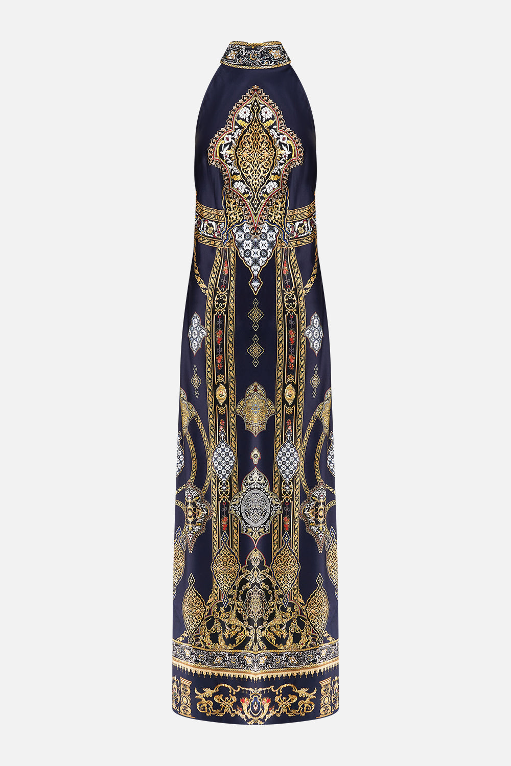 The CAMILLA HIGH NECK BIAS DRESS THE IMPERIAL GATE
