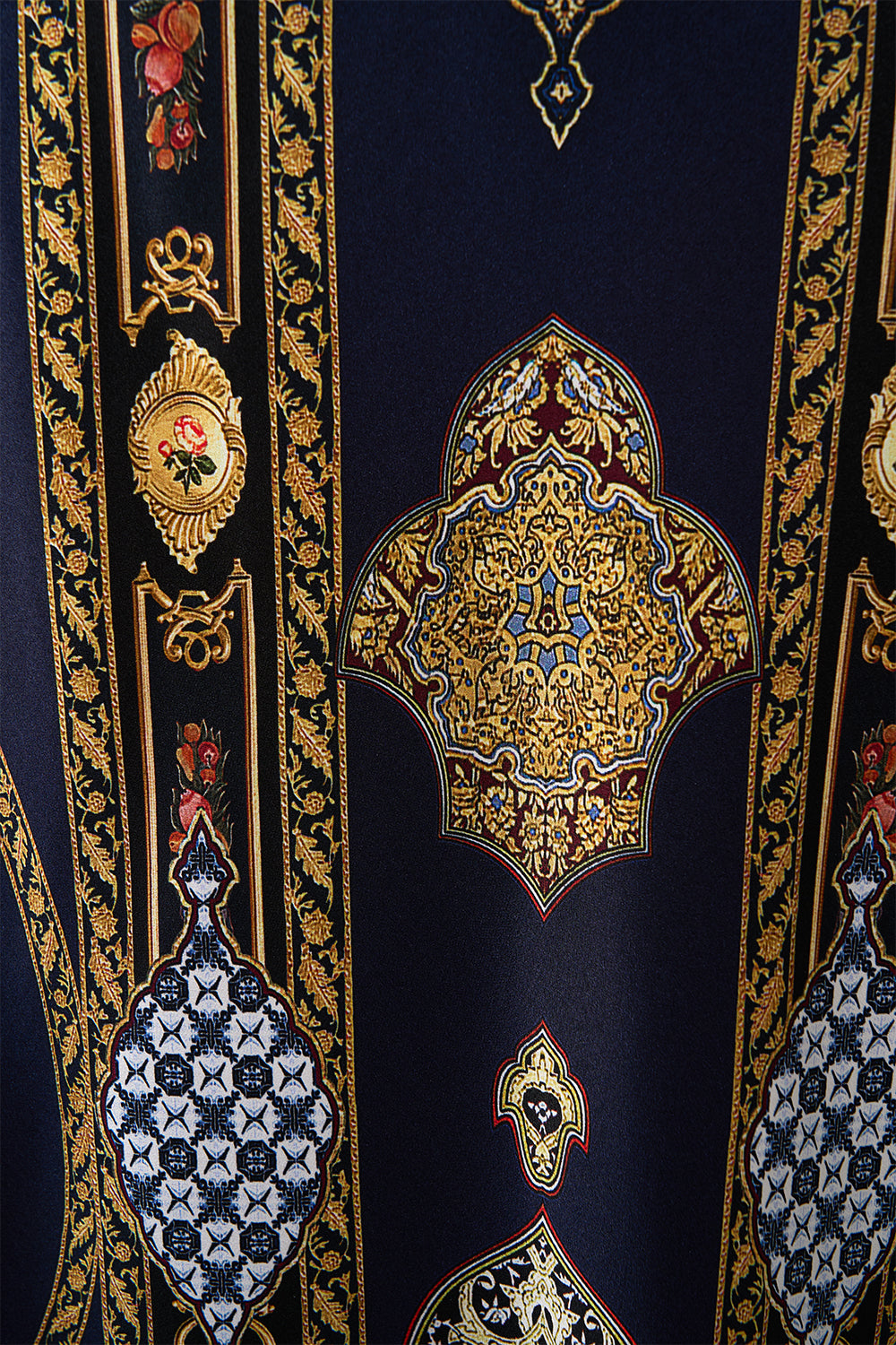 HIGH NECK BIAS DRESS THE IMPERIAL GATE