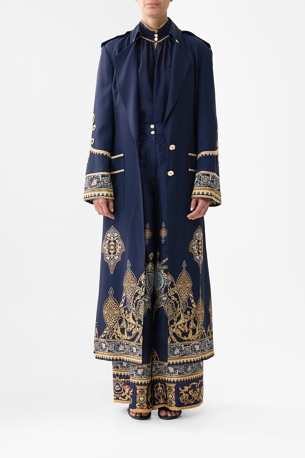 The CAMILLA LONG MILITARY COAT THE IMPERIAL GATETHE IMPERIAL GATE