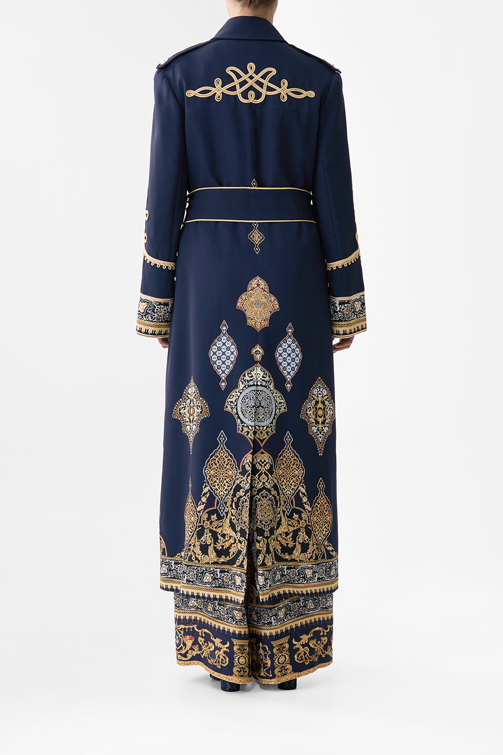The CAMILLA LONG MILITARY COAT THE IMPERIAL GATE