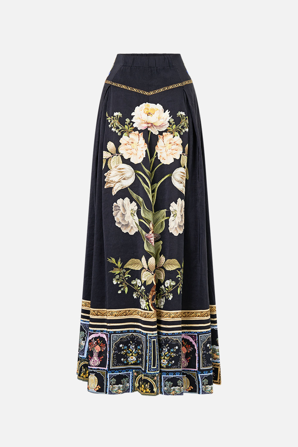 CORSET WAIST MAXI SKIRT OTTOMAN ELEGANCE