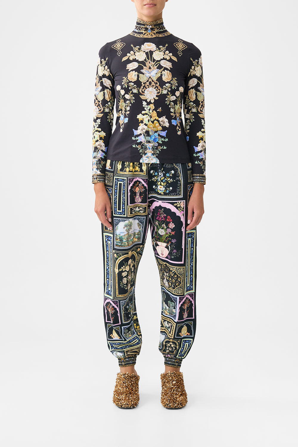 The CAMILLA JERSEY TURTLENECK OTTOMAN ELEGANCEOTTOMAN ELEGANCE