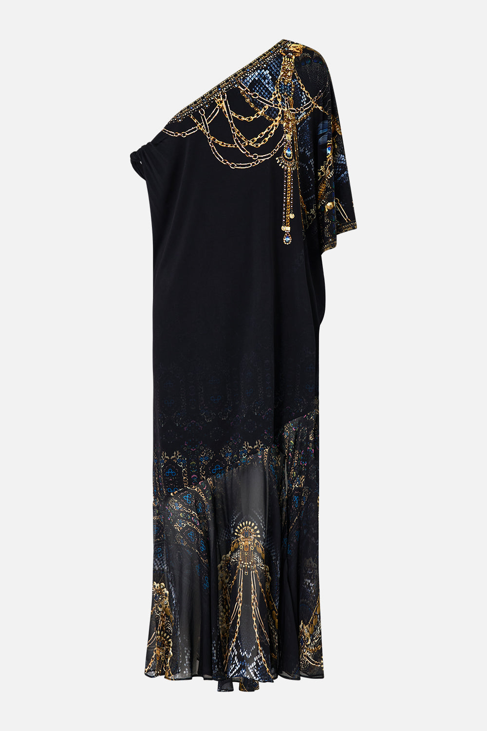 TWISTED ONE SHOULDER DRESS SONG OF THE SOLSTICE