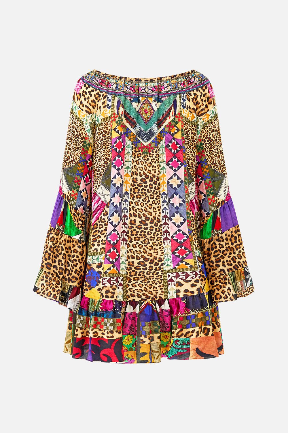 A LINE FRILL DRESS EMBROIDERED EVER AFTER