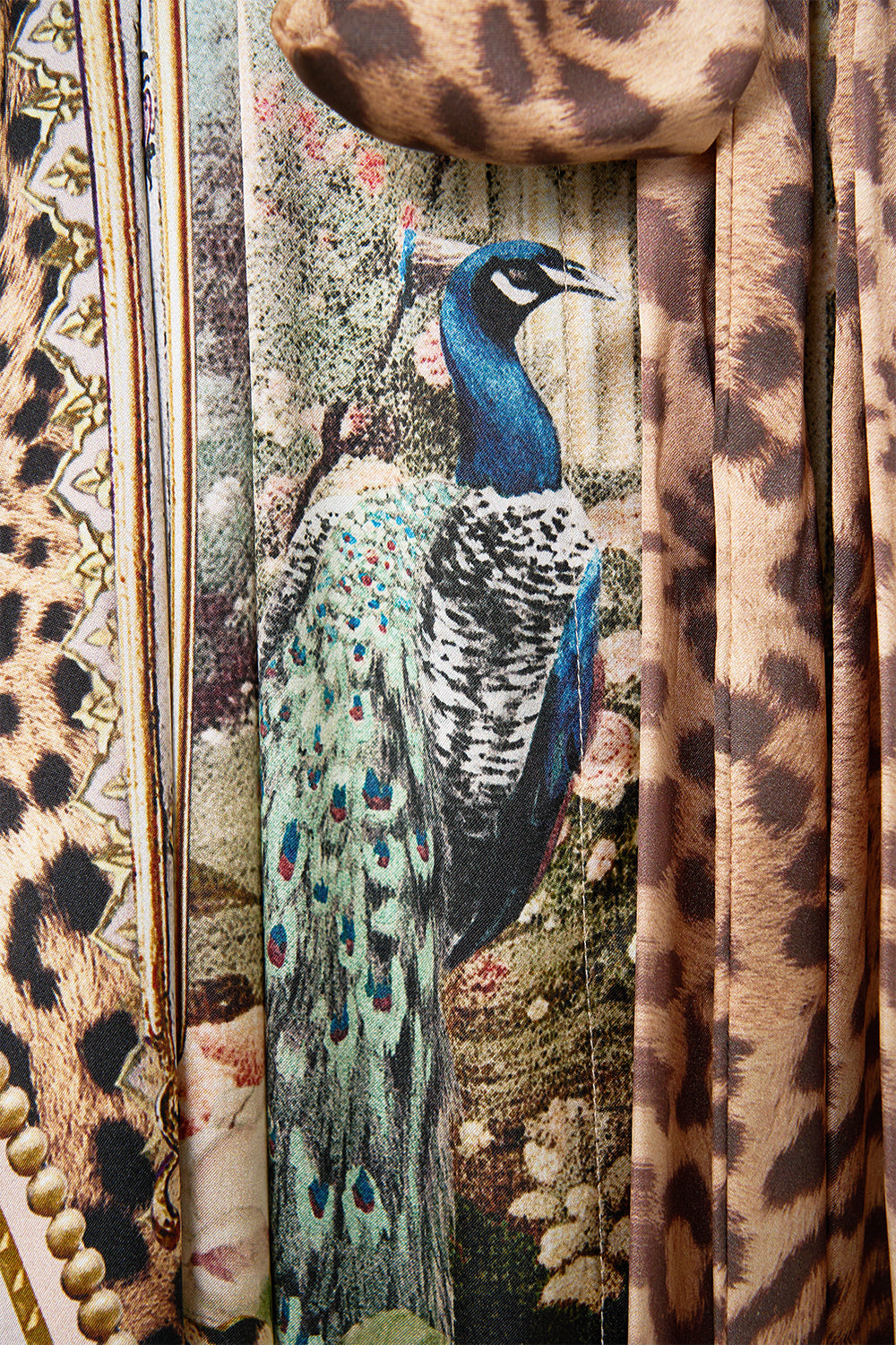 PRINTED TRENCH WATERCOLOUR WONDERLAND