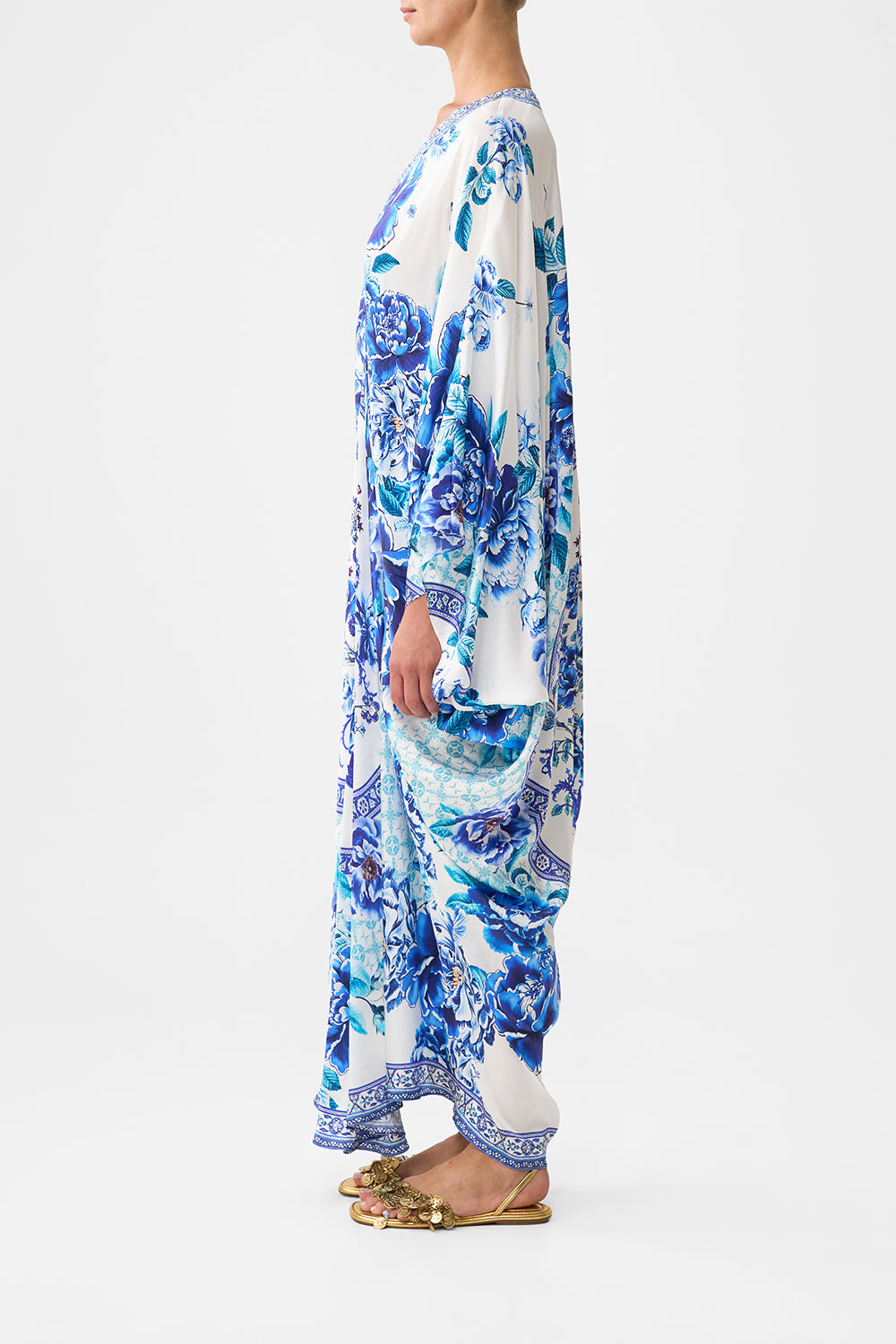 T SHAPE LONG KAFTAN A CERAMIC GARDEN