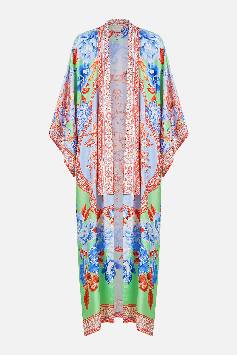 The CAMILLA KIMONO LAYER WITH COLLAR TOPKAPI POP