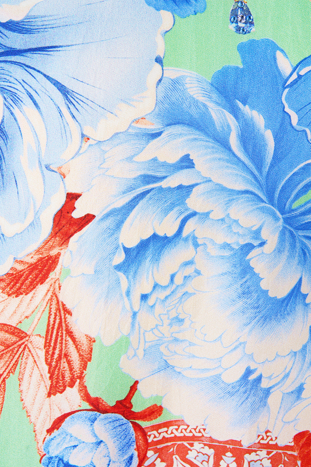The CAMILLA KIMONO LAYER WITH COLLAR TOPKAPI POP
