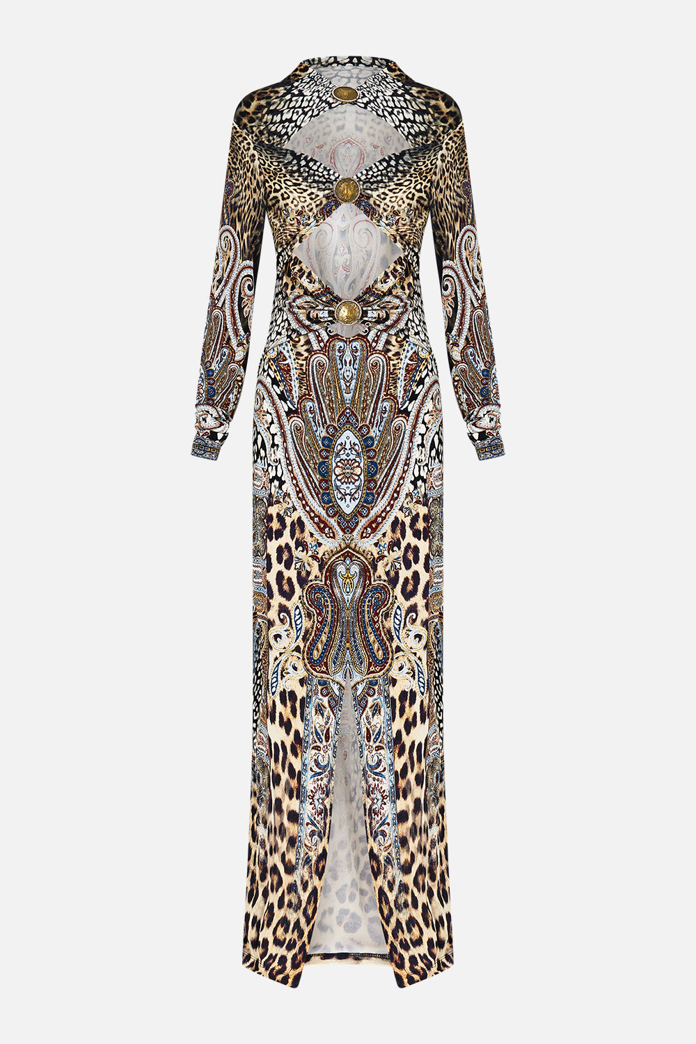 BACK DETAIL JERSEY DRESS ISTANBUL ANIMALIA