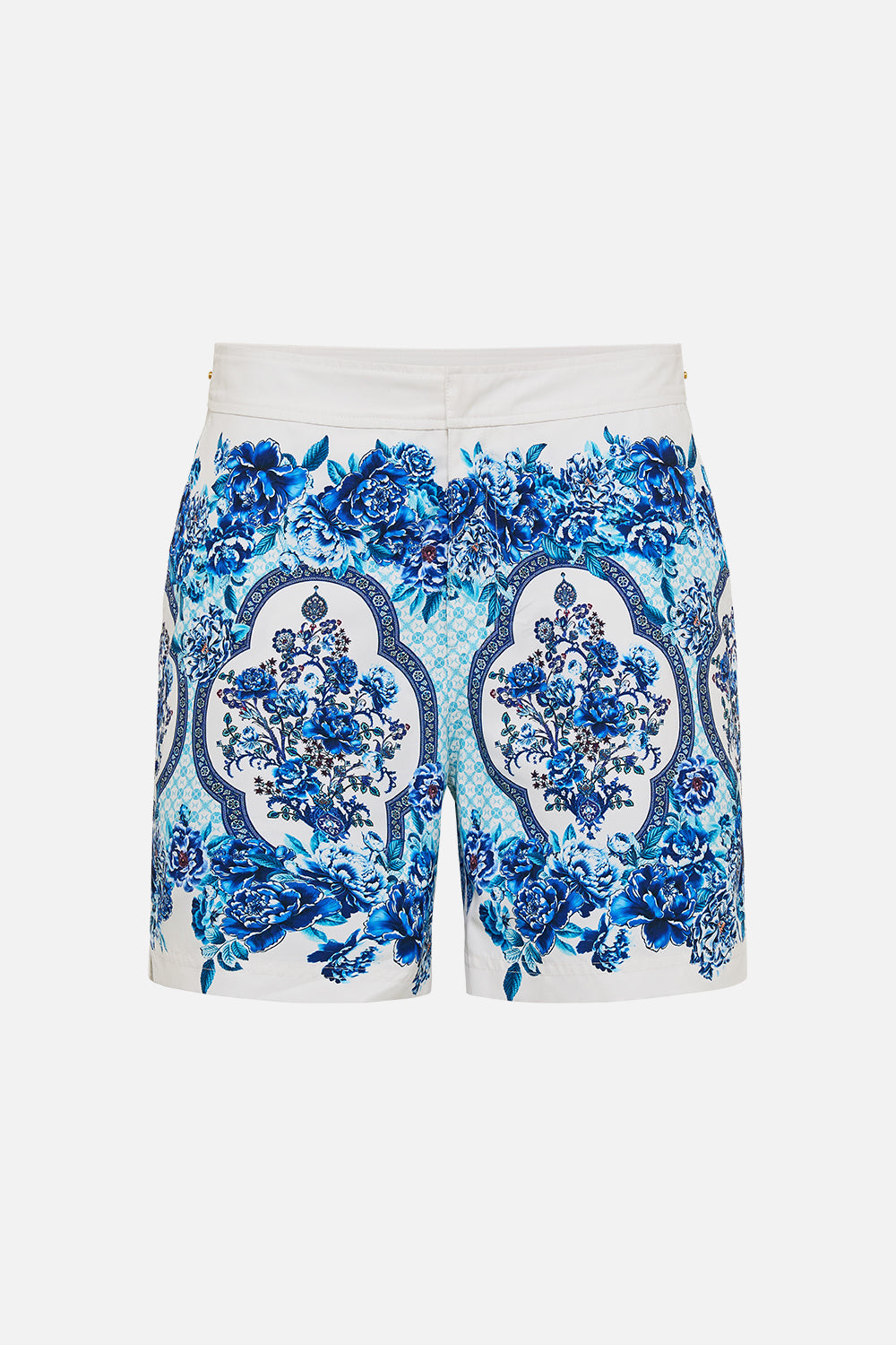 MID LENGTH BOARDSHORT WITH FIXED WAIST A CERAMIC GARDEN
