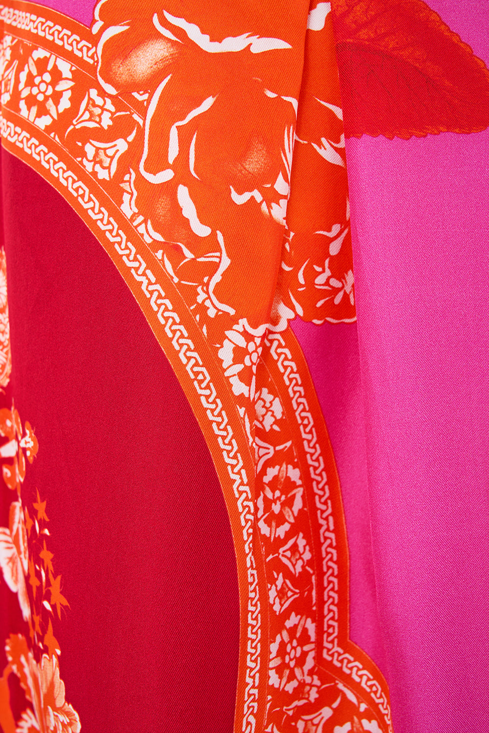 The CAMILLA TUCK FRONT PANT TILES OF TÜRKIYE