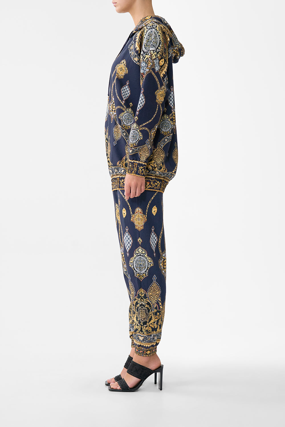 SILK BAND OVERSIZED HOODIE WITH POCKETS THE IMPERIAL GATE