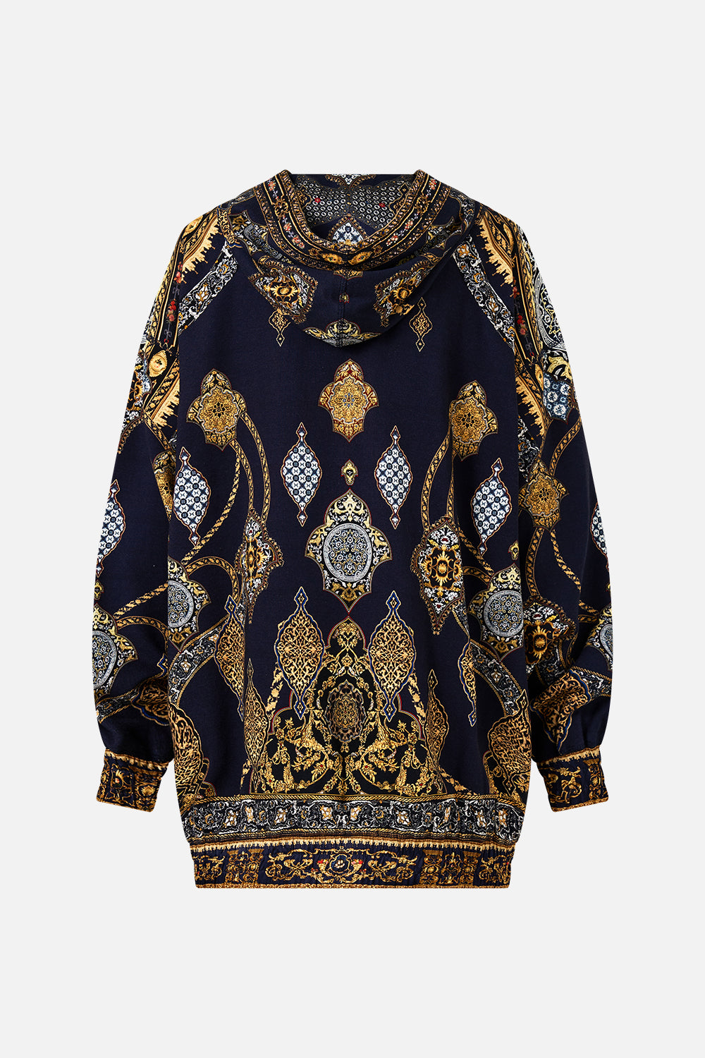 SILK BAND OVERSIZED HOODIE WITH POCKETS THE IMPERIAL GATE
