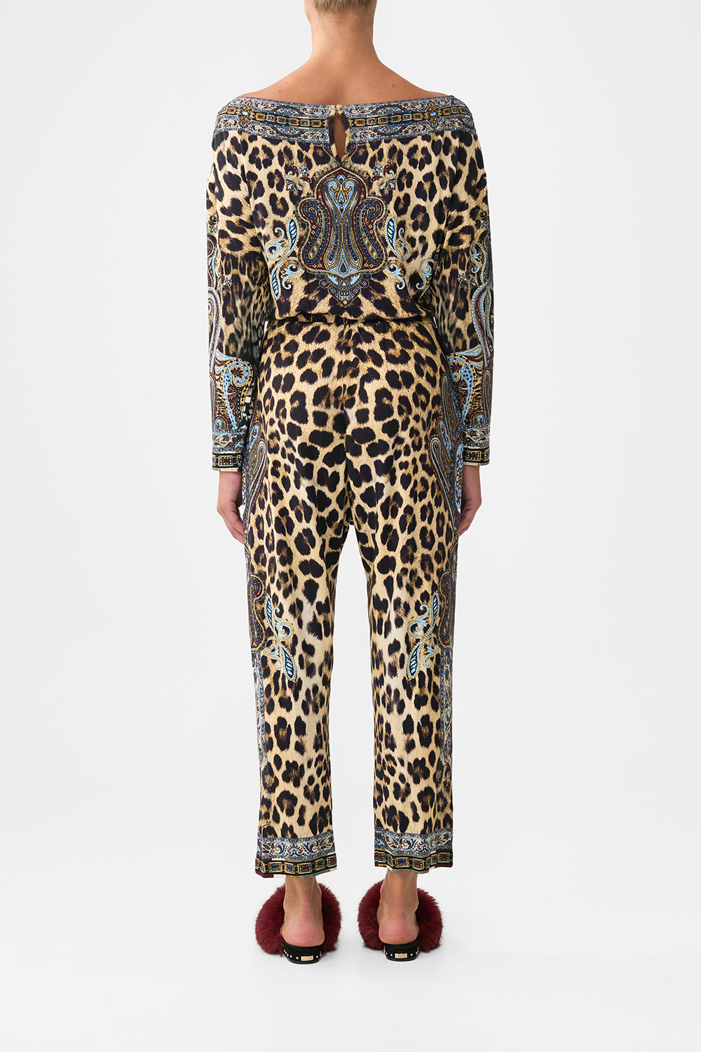 LOUNGE JERSEY JUMPSUIT ISTANBUL ANIMALIA