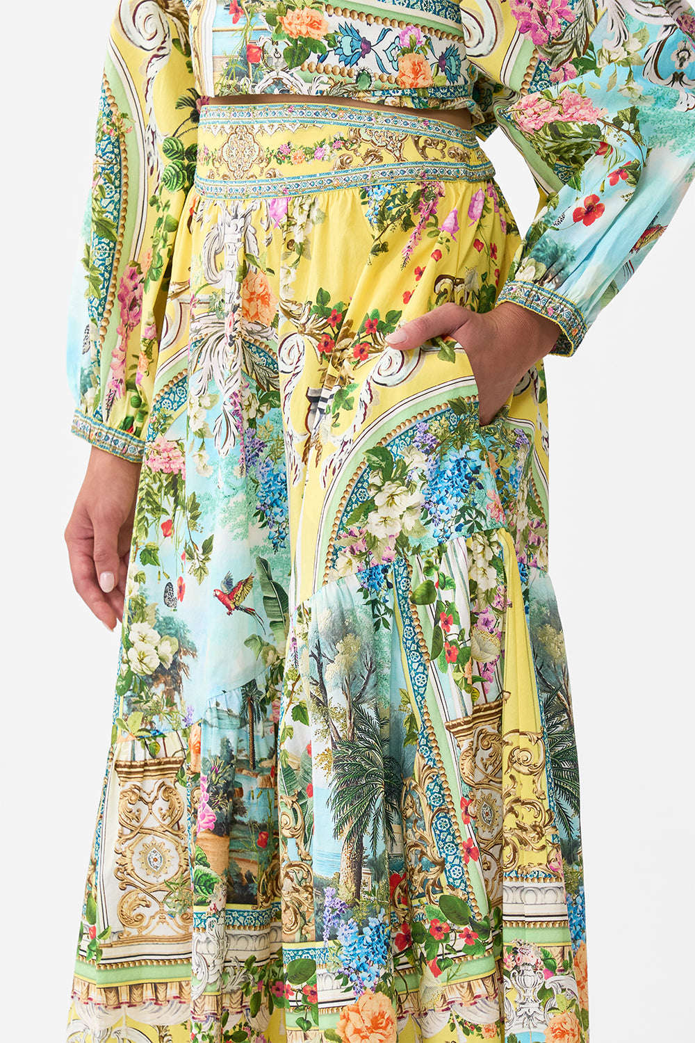 SKIRT WITH SHAPED SEAM TALES OF TOPKAPI PALACE