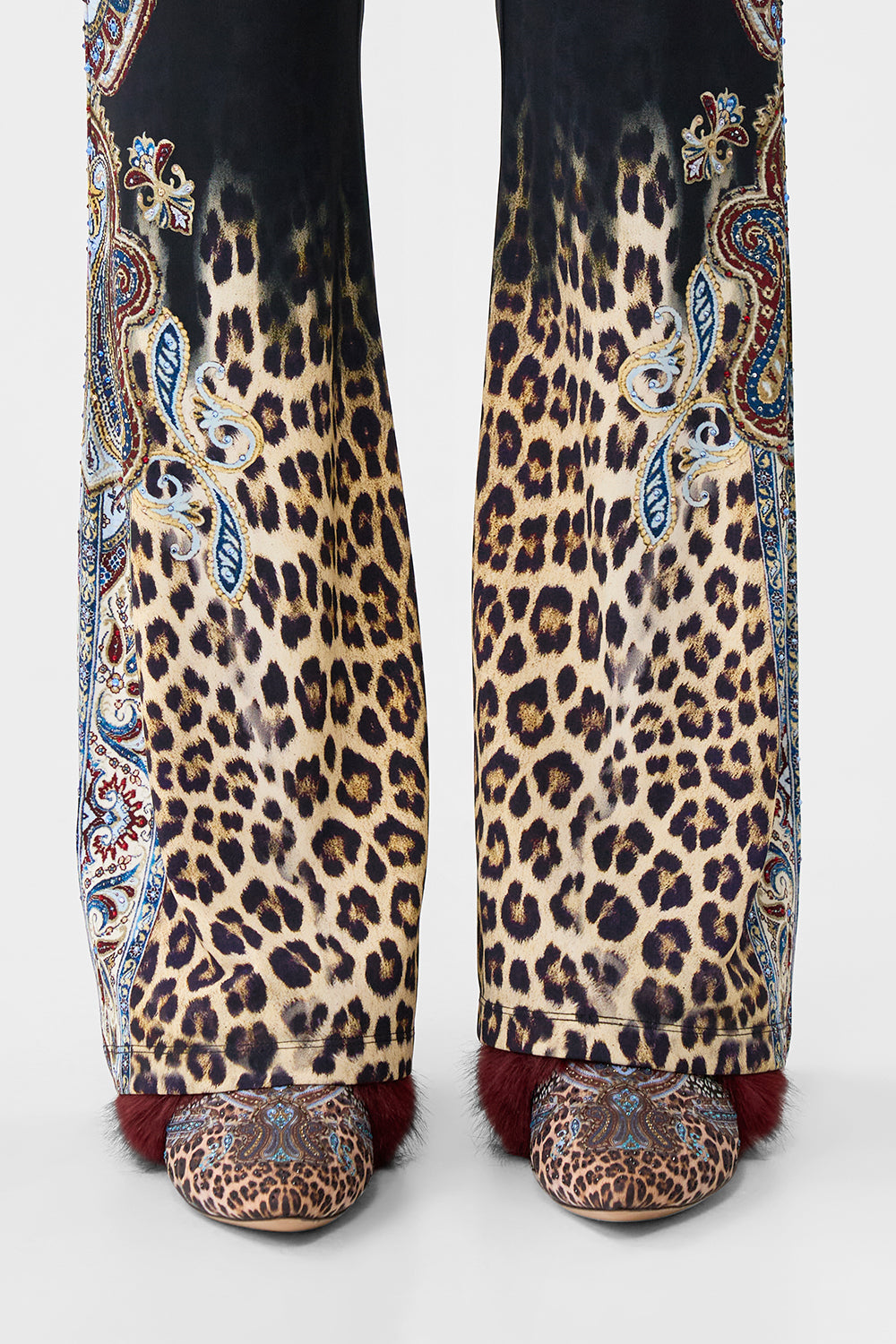 JERSEY FLARE PANT ISTANBUL ANIMALIA