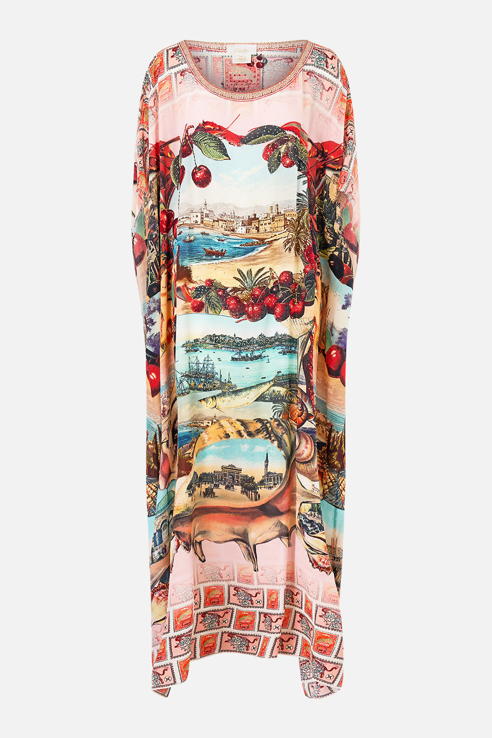 ROUND NECK KAFTAN NOTES FROM THE ROAD