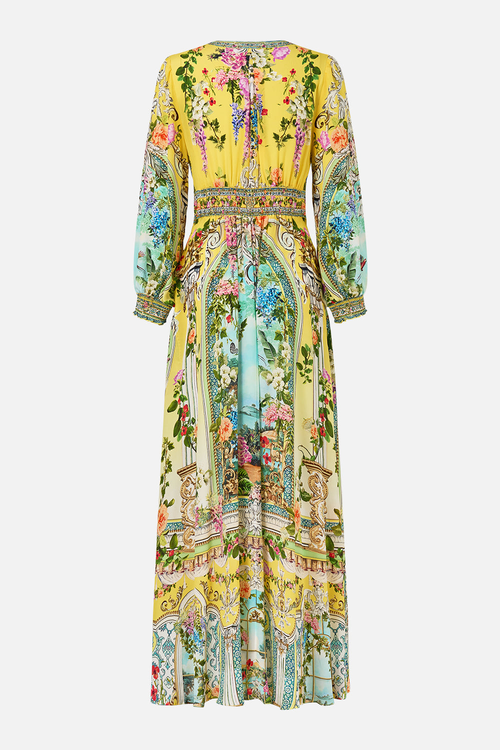 BUTTON DRESS WITH SHAPED WAISTBAND TALES OF TOPKAPI PALACE